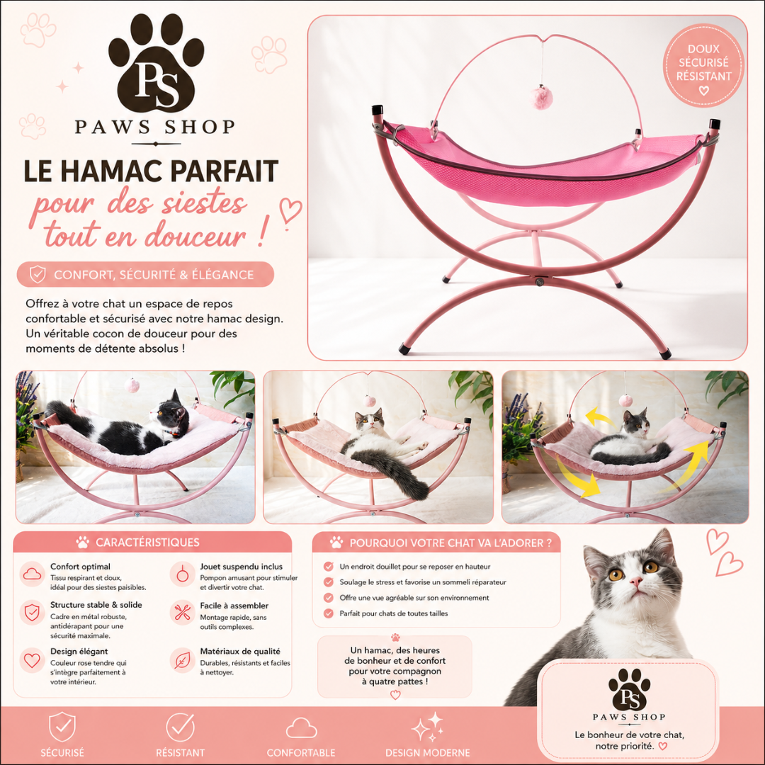 Hamac Lit pour Chat